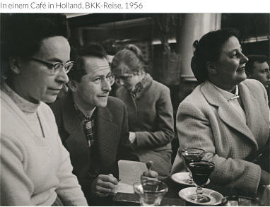 In einem Café in Holland, BKK-Reise, 1956