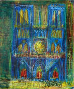 Gerhard Fleischhut - Notre Dame, Wachs, 1953